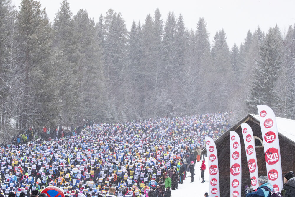 03.03.2019, Mora, Sweden (SWE):Event Feature: undefined athletes compete on the track - Visma Ski Classics and FIS Marathon Cup Vasaloppet, Mora (SWE). www.nordicfocus.com. © Manzoni/NordicFocus. Every downloaded picture is fee-liable.