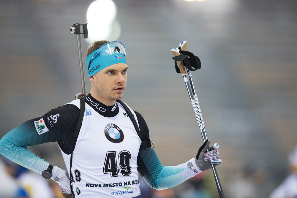 Photo : Nordic Focus 06.03.2020, Nove Mesto, Czech Republic (CZE):Emilien Jacquelin (FRA) - IBU World Cup Biathlon, sprint men, Nove Mesto (CZE). www.nordicfocus.com. © Manzoni/NordicFocus. Every downloaded picture is fee-liable.