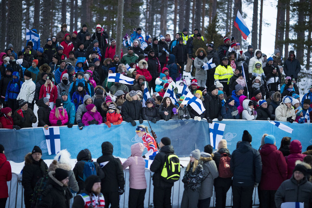 11.03.2018, Kontiolahti, Finland (FIN):Marte Olsbu (NOR) - IBU world cup biathlon, mass women, Kontiolahti (FIN). www.nordicfocus.com. © Manzoni/NordicFocus. Every downloaded picture is fee-liable.