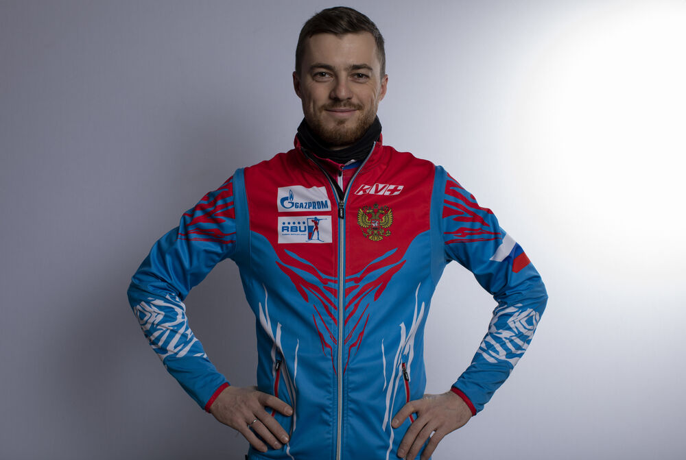 28.11.2019, Oestersund, Sweden, (SWE):Anton Babikov (RUS) - IBU world cup biathlon, photoshooting, Oestersund (SWE). www.nordicfocus.com. © Manzoni/NordicFocus. Every downloaded picture is fee-liable.