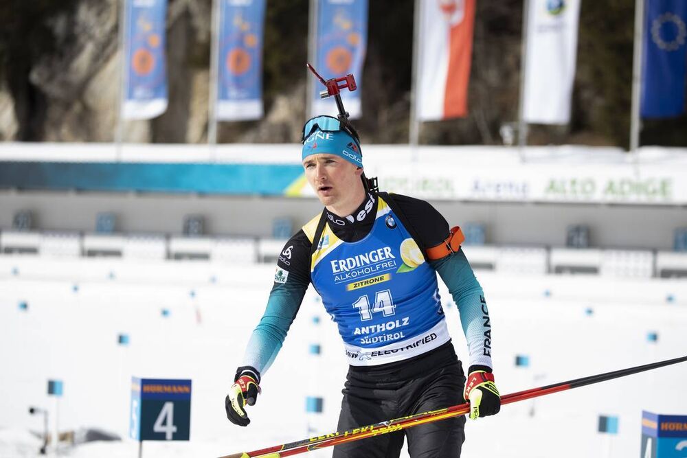 19.02.2020, Antholz, Italy (ITA):Fabien Claude (FRA) - IBU world championships biathlon, individual men, Antholz (ITA). www.nordicfocus.com. © Manzoni/NordicFocus. Every downloaded picture is fee-liable.