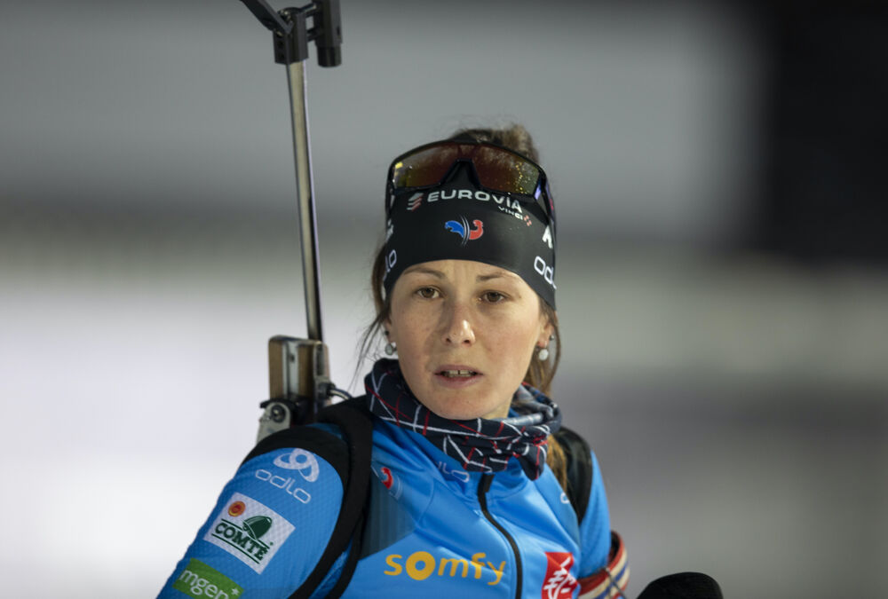 27.11.2020, Kontiolahti, Finland (FIN):Chloe Chevalier (FRA) -  IBU world cup biathlon, training, Kontiolahti (FIN). www.nordicfocus.com. © Manzoni/NordicFocus. Every downloaded picture is fee-liable.
