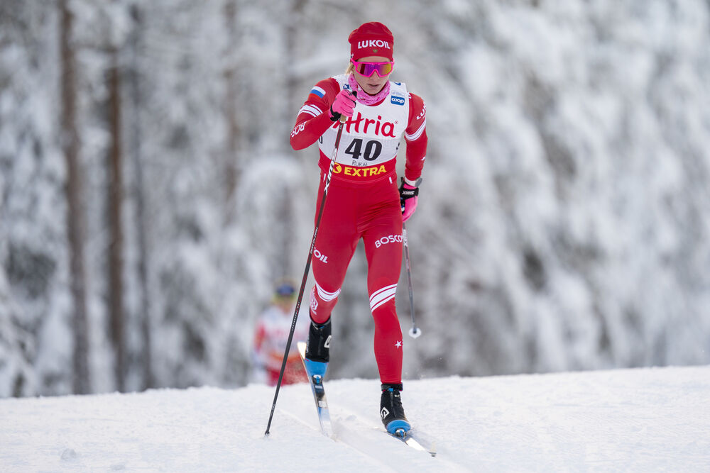 28.11.2020, Ruka, Finland (FIN):Tatiana Sorina (RUS) - FIS world cup cross-country, 10km women, Ruka (FIN). www.nordicfocus.com. © Vianney THIBAUT/NordicFocus. Every downloaded picture is fee-liable.