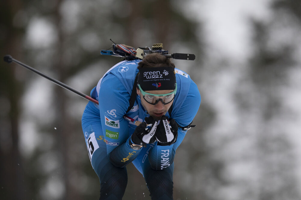 28.11.2020, Kontiolahti, Finland (FIN):Emilien Jacquelin (FRA) -  IBU world cup biathlon, individual men, Kontiolahti (FIN). www.nordicfocus.com. © Manzoni/NordicFocus. Every downloaded picture is fee-liable.