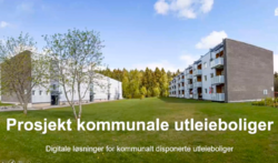 Foto: Fra presentasjonsvideo om Prosjekt Kobo - digitalt system for kommunale utleieboliger.