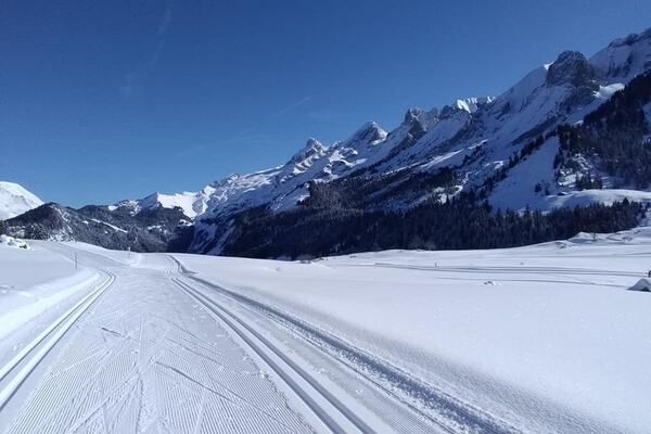 Photo : La Clusaz / Espace nordique des Confins