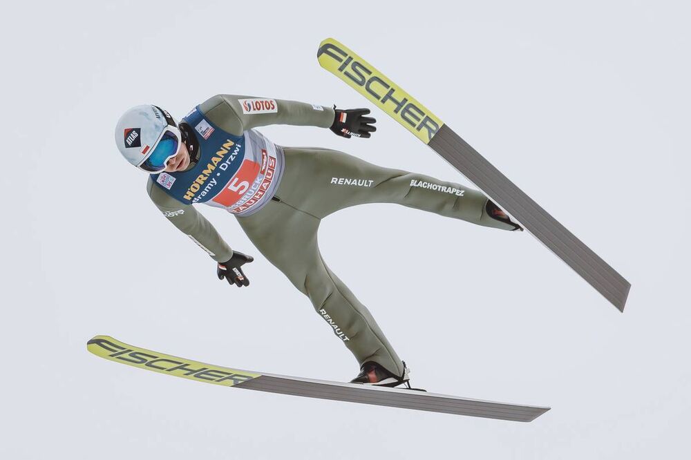 03.01.2021, Innsbruck, Austria (AUT):Kamil Stoch (POL) - FIS world cup ski jumping men, four hills tournament, individual HS128, Innsbruck (AUT). www.nordicfocus.com. © EXPA/JFK/NordicFocus. Every downloaded picture is fee-liable.