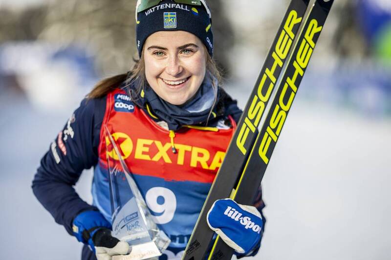 10.01.2021, Val di Fiemme, Italy (ITA):
Ebba Andersson (SWE) - FIS world cup cross-country, tour de ski, final climb women, Val di Fiemme (ITA). www.nordicfocus.com. © Modica/NordicFocus. Every downloaded picture is fee-liable.