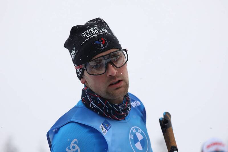 15.01.2021, Oberhof, Germany (GER):
Simon Desthieux (FRA) -  IBU World Cup Biathlon, relay men, Oberhof (GER). www.nordicfocus.com. © Manzoni/NordicFocus. Every downloaded picture is fee-liable.