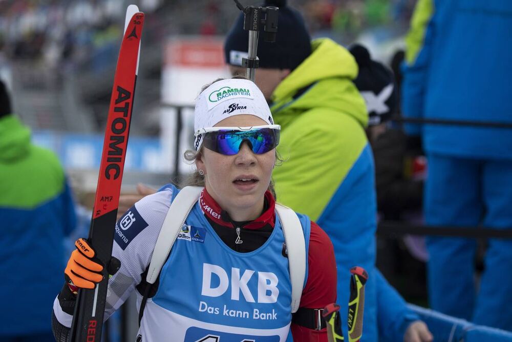 11.01.2020, Oberhof, Germany (GER):Tamara Steiner (AUT) -  IBU world cup biathlon, relay women, Oberhof (GER). www.nordicfocus.com. © Manzoni/NordicFocus. Every downloaded picture is fee-liable.