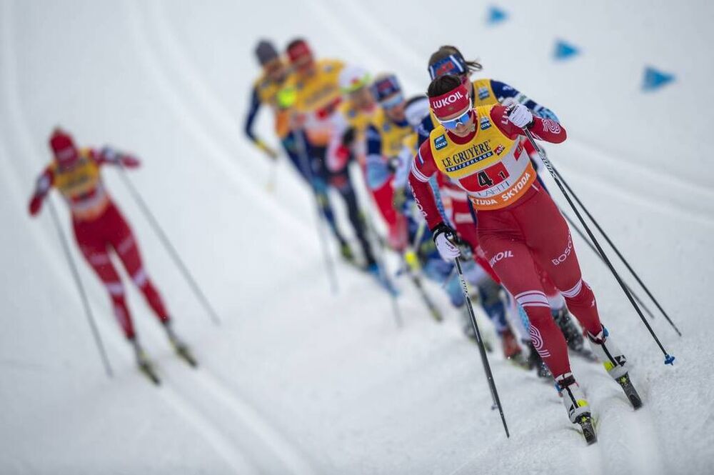01.03.2020, Lahti Finland (FIN):Natalia Nepryaeva (RUS) - FIS world cup cross-country, 4x5km women, Lahti (FIN). www.nordicfocus.com. © THIBAUT/NordicFocus. Every downloaded picture is fee-liable.