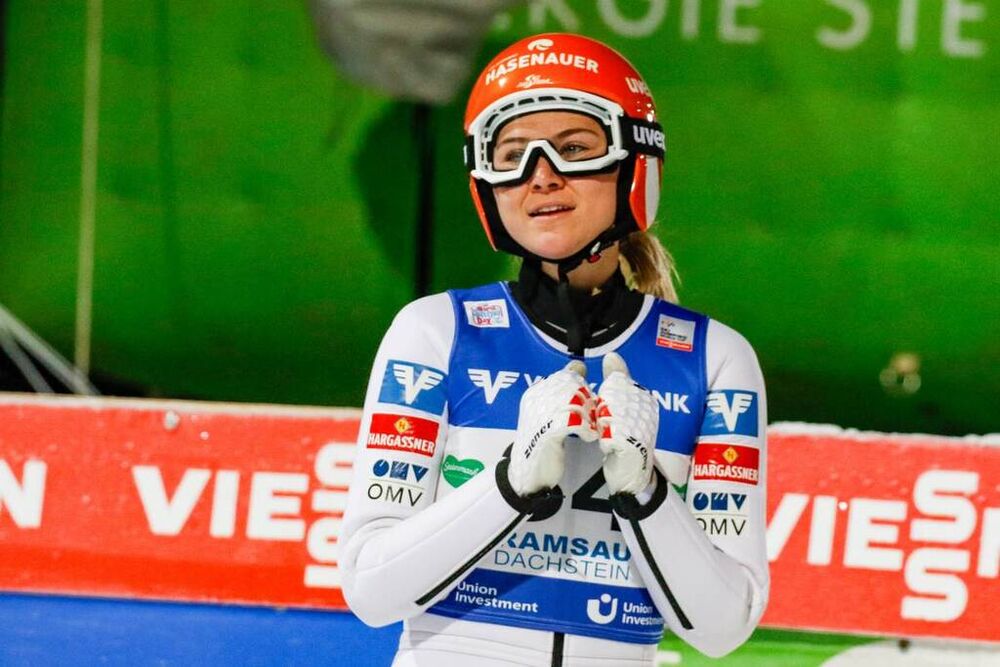 18.12.2020, Ramsau, Austria, (AUT):Marita Kramer (AUT) - FIS world cup ski jumping women, individual HS98, Ramsau (AUT). www.nordicfocus.com. © Volk/NordicFocus. Every downloaded picture is fee-liable.