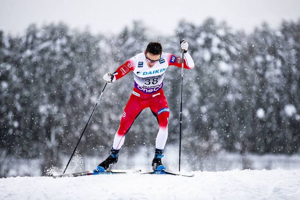 04.03.2020, Konnerud, Norway (NOR):Finn Haagen Krogh (NOR) - FIS world cup cross-country, individual sprint, Konnerud (NOR). www.nordicfocus.com. © Modica/NordicFocus. Every downloaded picture is fee-liable.
