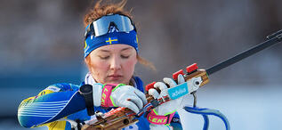 11.01.2020, Oberhof, Germany (GER):Linn Persson (SWE) -  IBU world cup biathlon, relay women, Oberhof (GER). www.biathlonworld.com © Thonfeld/IBU