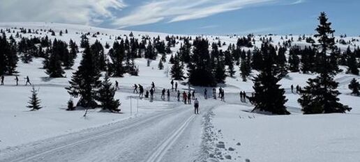 Ut på ski - Husk smittevern! Ut på ski - Husk smittevern!