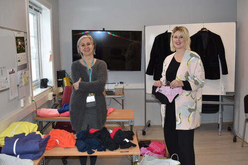 Gratis klær til flyktningfamilier_Jelena og Marit