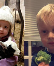 Signe og Sigurd 5 år