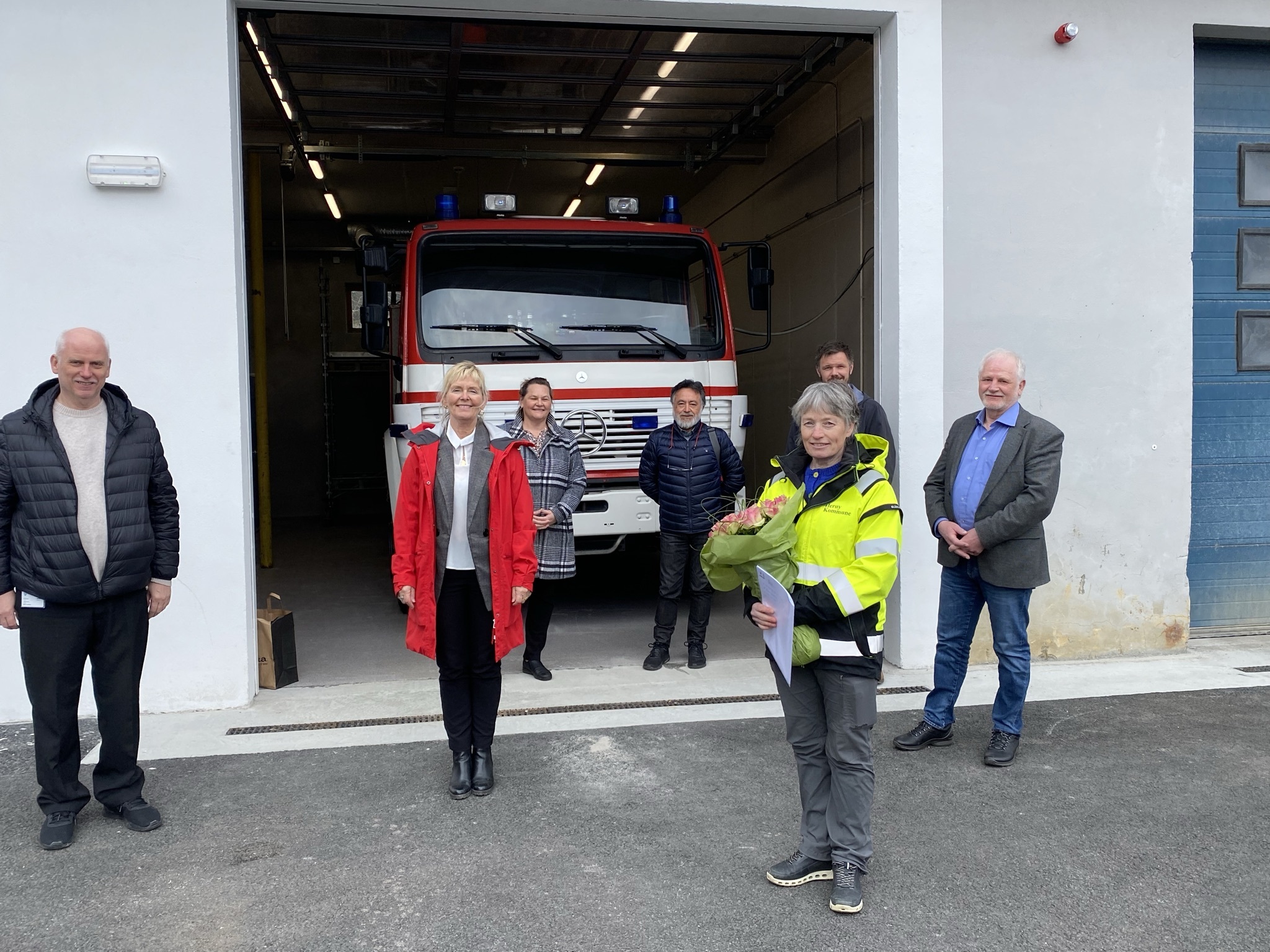 Ny brannstasjon_Judith og formannskap