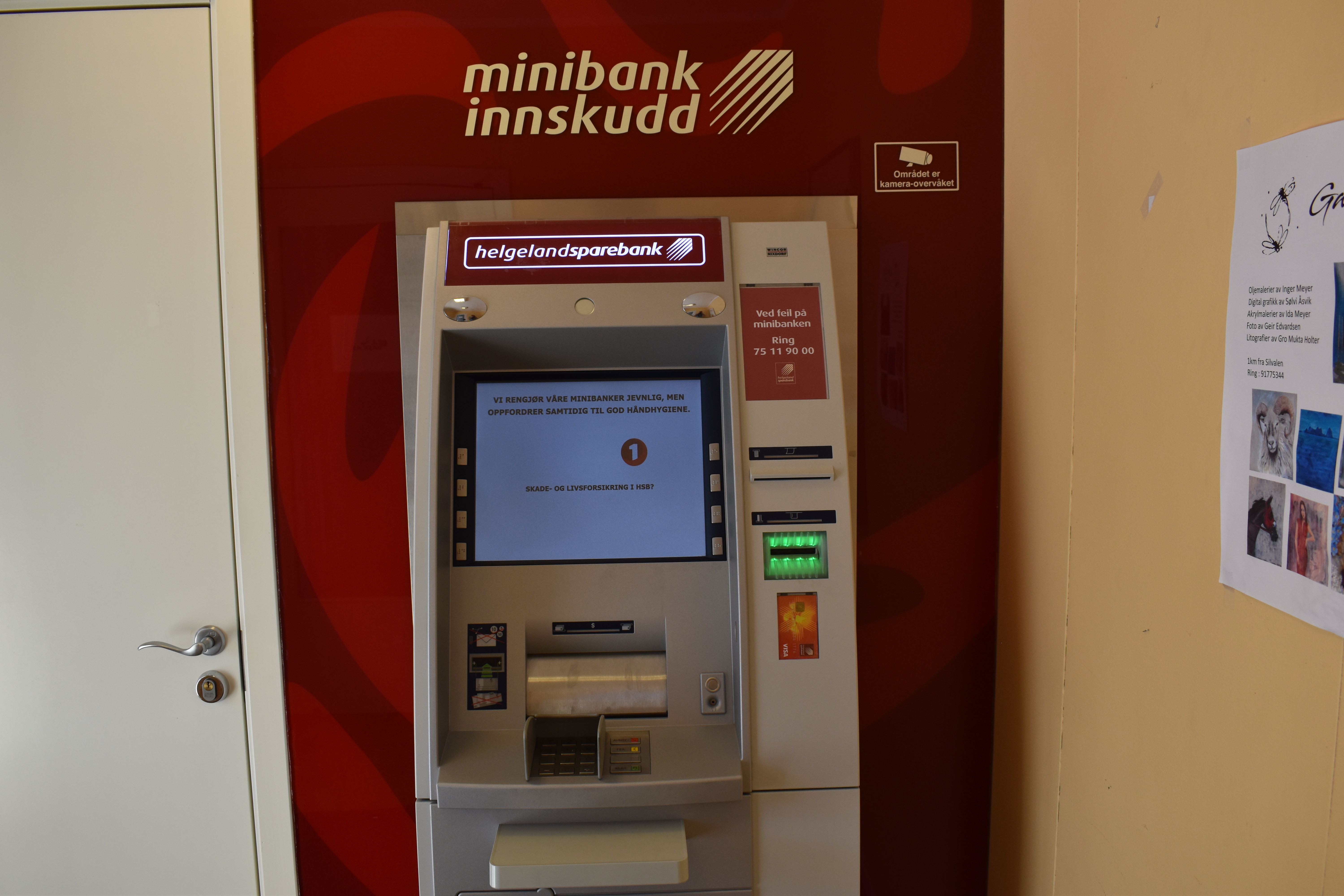 Minibanken legges ned i Herøy