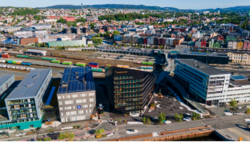 Illustrasjonsbilde hentet fra retningslinje for behandling av støy i arealplanlegging.