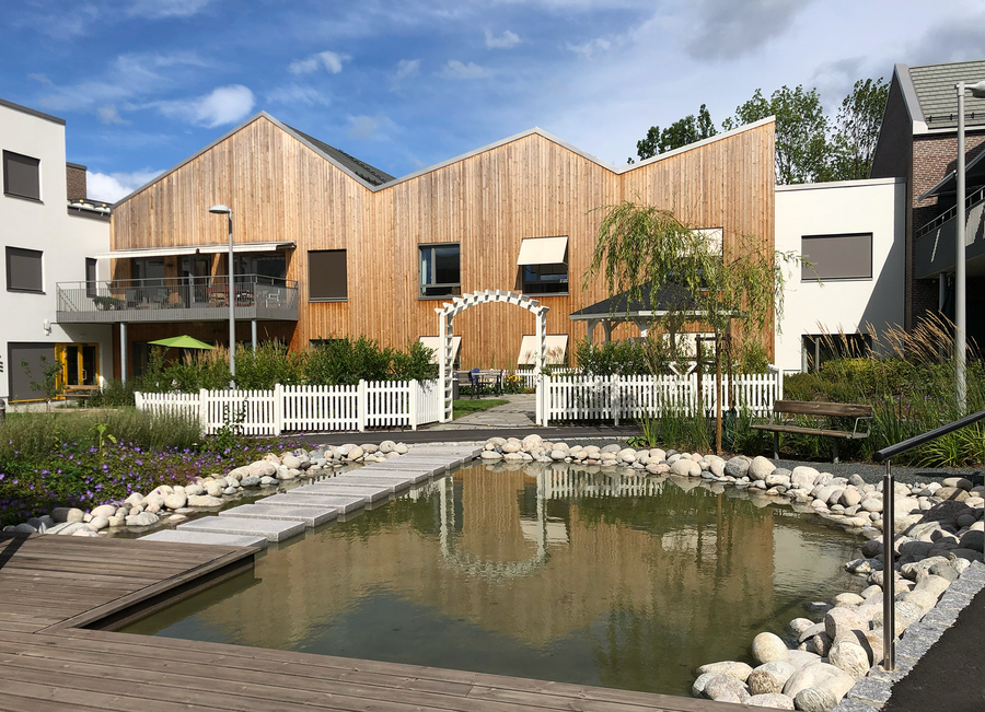 Demenslandsbyen Carpe Diem. Foto: DiBK Demenslandsbyen Carpe Diem. Foto: DiBK