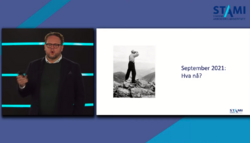 Klipp fra webinaret 30.09.21, der det ble diskutert blant annet betydningen av inkludering, sysselsetting, tillit og autonomi.
