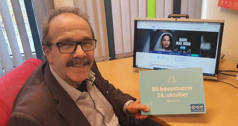 Ordfører Torbjørn Larsens elektroniske bøsse_TV-aksjonen 2021