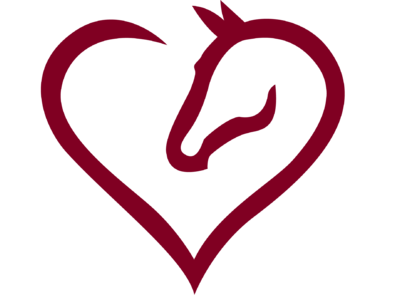 Hest og helse logo rød