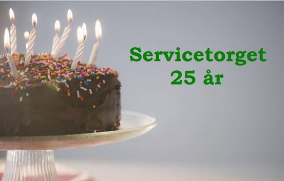 Servicetorget 25 år