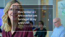 Illustrasjonbilde: Klipp fra forsiden av arkivverket.no