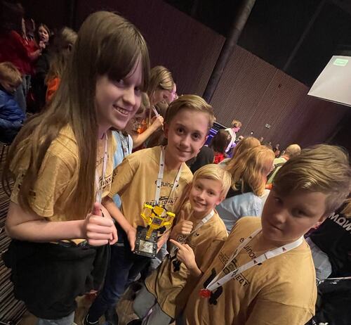 Lego League Herøy skole 2021_vinnere