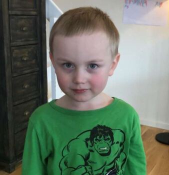 Kristian Pettersen Kirkeby 5 år