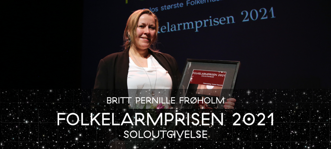 Britt Pernille Frøholm får Folkelarmprisen for Fokhaugen i 2021