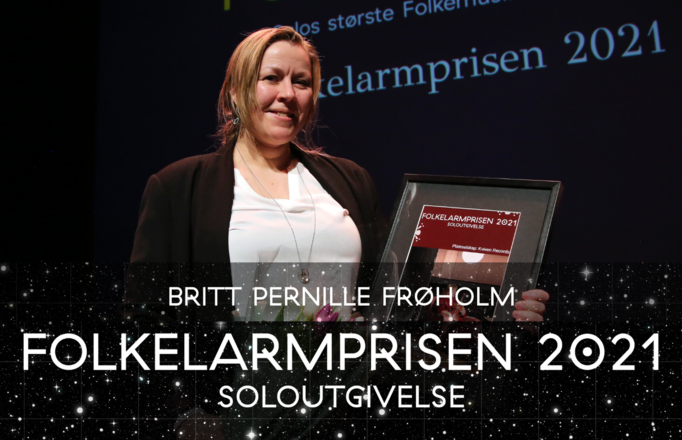 Britt Pernille Frøholm får Folkelarmprisen for Fokhaugen i 2021