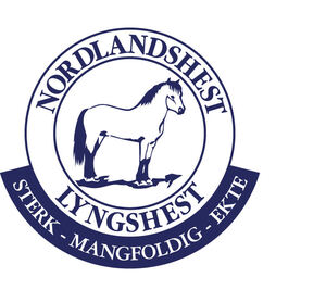 Landslaget for nordlandshest logo