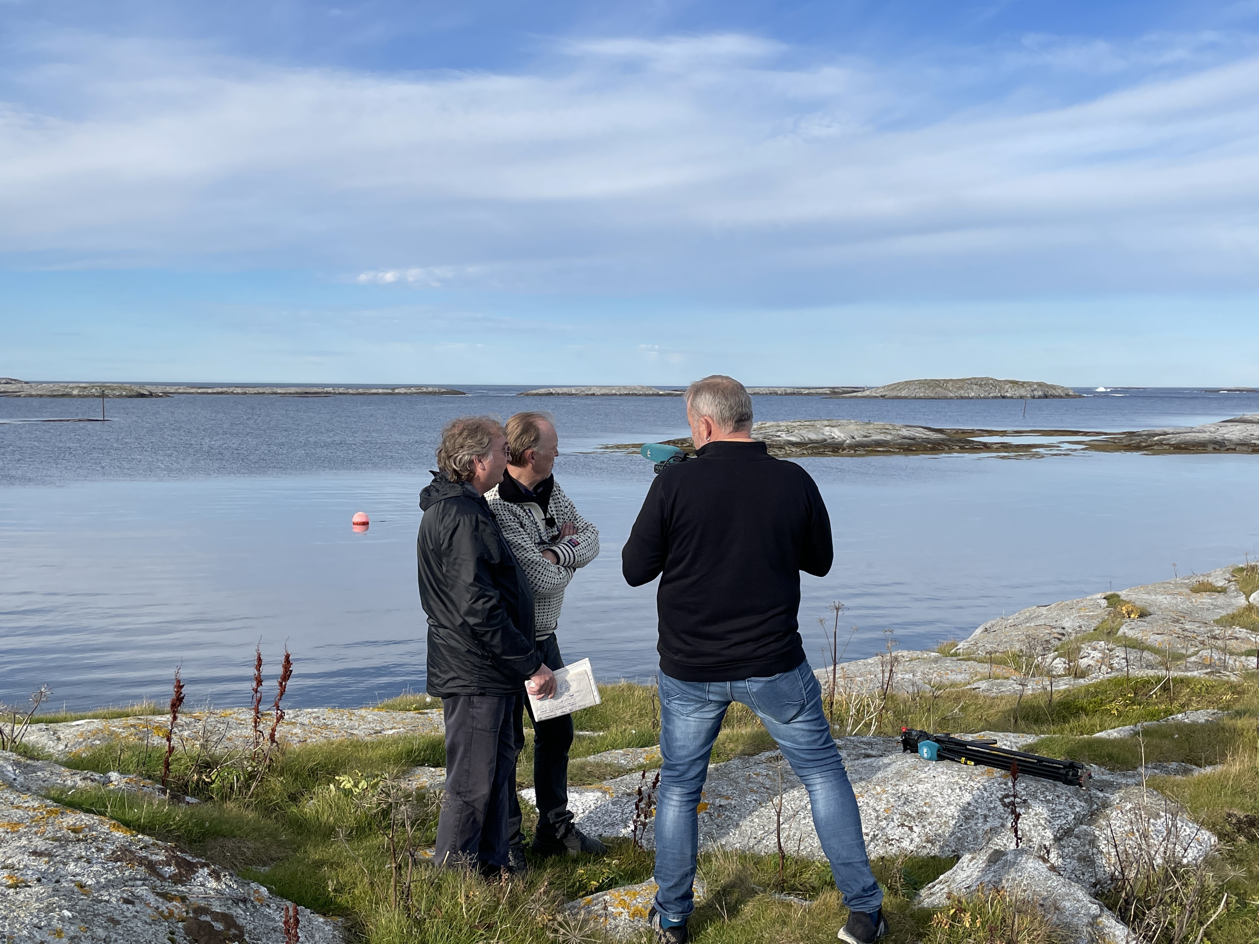 Filminnspilling Sandsundvær_Kalkenberg, Reidar og Leif