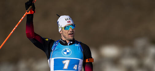 23.01.2022, Antholz, Italy (ITA):Vetle Sjaastad Christiansen (NOR) - IBU World Cup Biathlon, mass women, Antholz (ITA). www.biathlonworld.com Â© Vianney THIBAUT/IBU. Handout picture by the International Biathlon Union. For editorial use only. Resale or