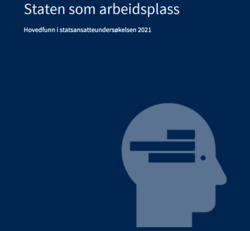 Fra forsiden av temahefte 1: Staten som arbeidsplass