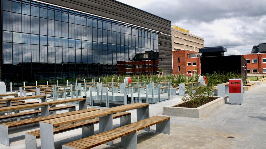 Kuben Yrkesarena. Foto: Oslobygg.