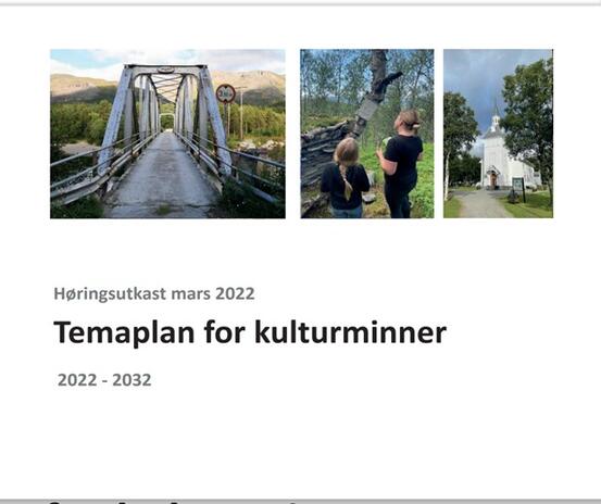 Temaplan for kulturminner- forside
