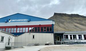 Longyearbyen skole fasade