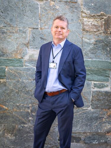 Per-Tore Støen er direktør i Trondheim eiendom. Foto: Øyvind Blomstereng