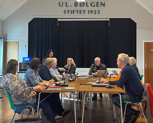Diana Huyn møter formannskapsmøtet i Brasøy