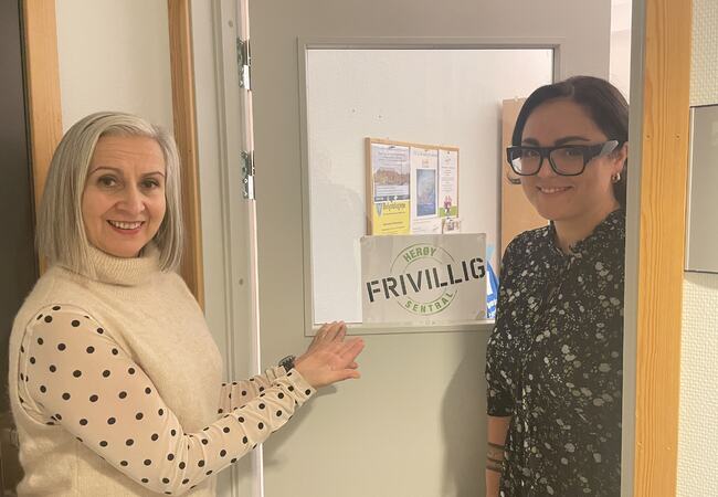 Erika er ny leder for Frivillgsentralen