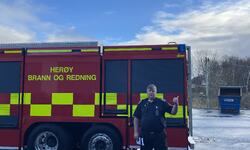 Åpning av ny brannstasjon 23