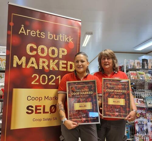 Coop Marked Seløy årets butikk 2021