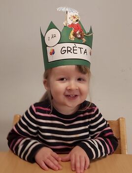 Gréta Birna 2 år