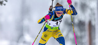 29.11.2022, Idre, Sweden (SWE):Tilda Johansson, SWE - IBU Cup Biathlon, sprint women, Idre (SWE). Foto: Per Danielsson/Projekt.P