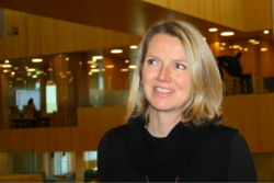 KOBO: Det digitale systemet for kommunale boliger kan gi stor verdi både for boligsøkere og kommuner, ifølge beregning fra Oslo Economics. Tjenesteeier i Husbanken, Beate Diseth oppfordrer kommunene til å ta systemet i bruk. Foto: Husbanken