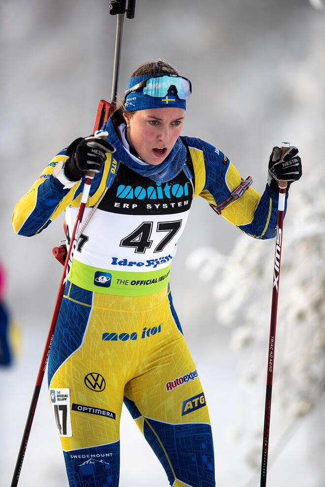 03.12.2022, Idre, Sweden (SWE):Alva  Skold, SWE - IBU Cup Biathlon, individual women, Idre (SWE). Foto: Per Danielsson/Projekt.P